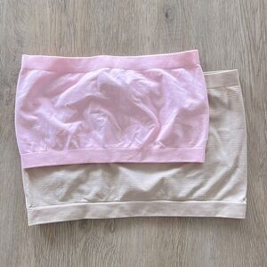 bandeau Bras Beige/Pink
